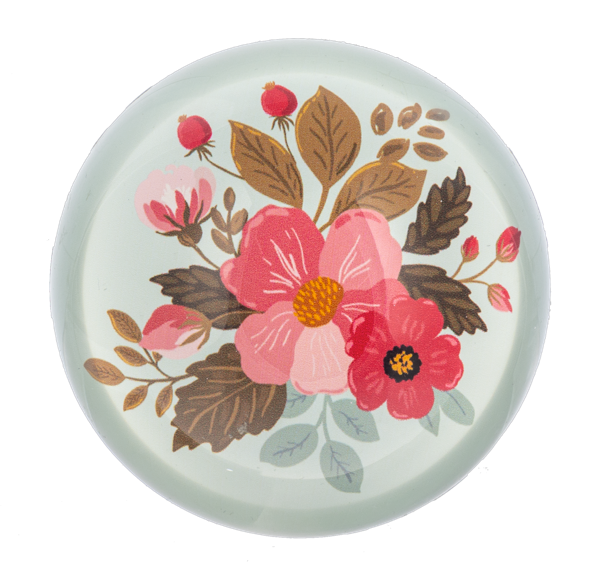 Paperweight  -  Love in Bloom Glass