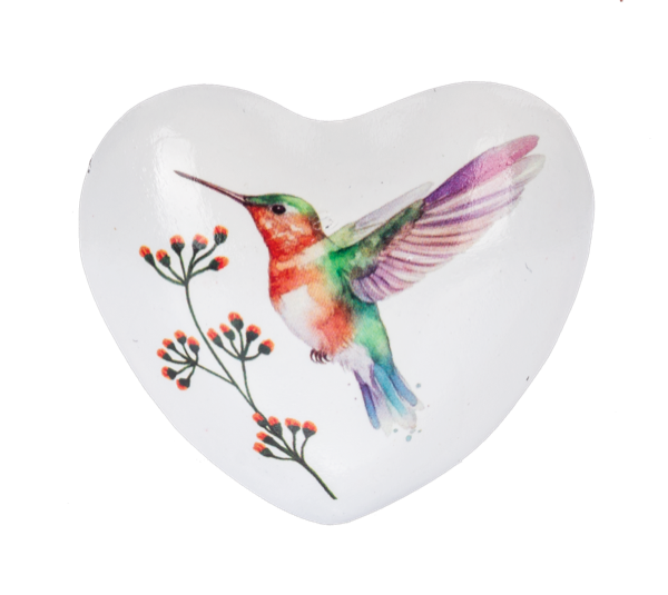 Chimes -  Hummingbird Heart Mini
