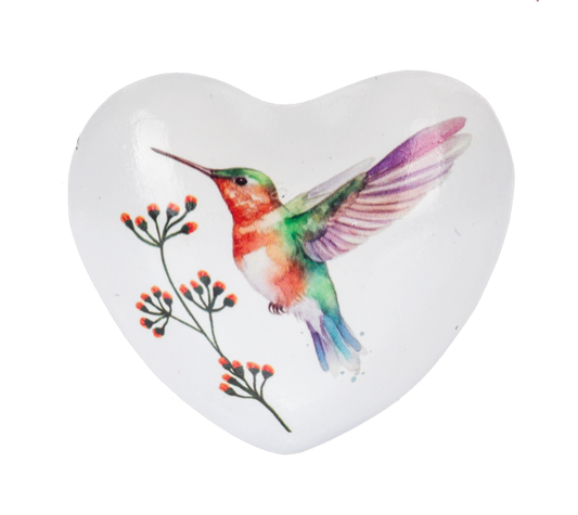Chimes -  Hummingbird Heart Mini
