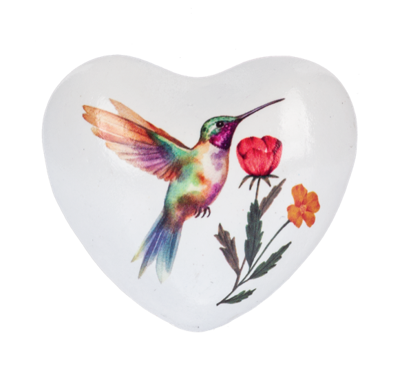 Chimes -  Hummingbird Heart Mini