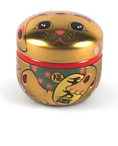 Tea Container - Japanese Floral 3.5fl oz