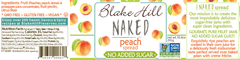 Spread - Naked Peach  - No Added Sugar 10.4oz