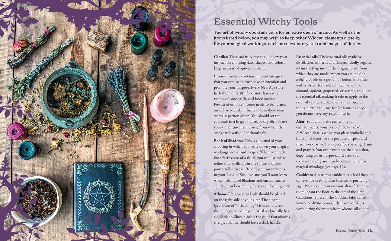 Book - Witchy Cocktails by Cerridwen Greenleaf