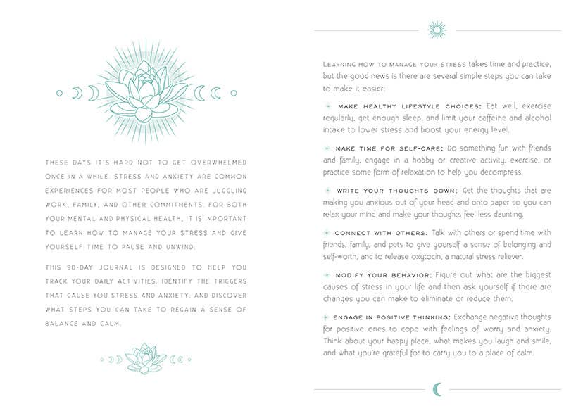 Journal - Calm: A Day and Night Reflection