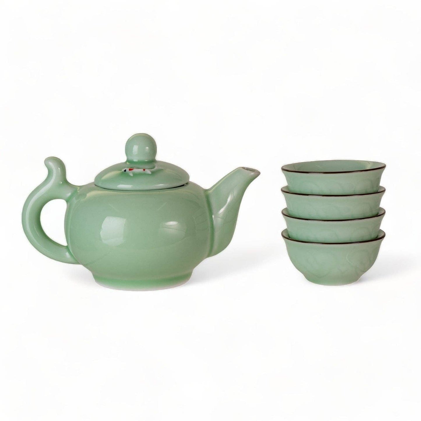 Tea Set - Japanese Koi Fish Kung Fu ( 8oz)
