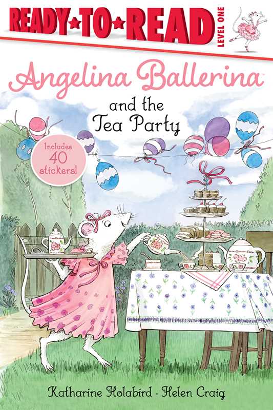 Book - Angelina Ballerina and the Tea Party by Katharine Holabird