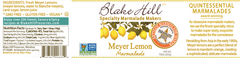 Marmalade -Meyer Lemon (10.8oz)