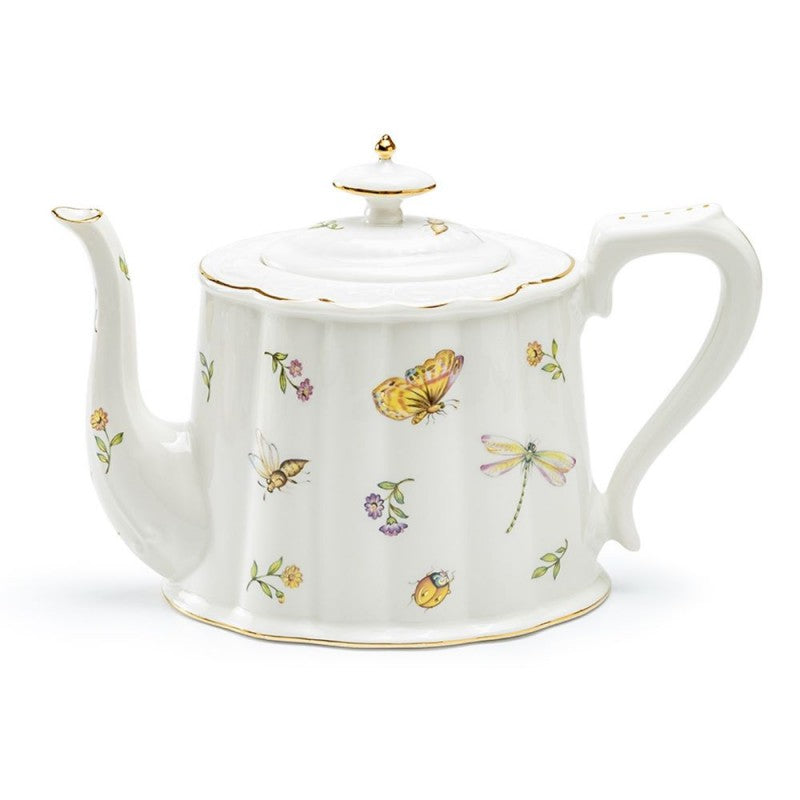 Teapot - Dragonfly and Butterfly (32floz)
