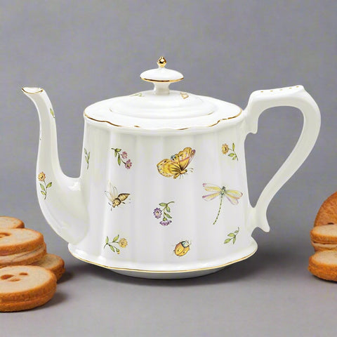 Teapot - Dragonfly and Butterfly (32floz)