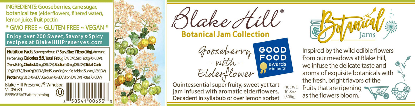 Jam - Gooseberry with Elderflower