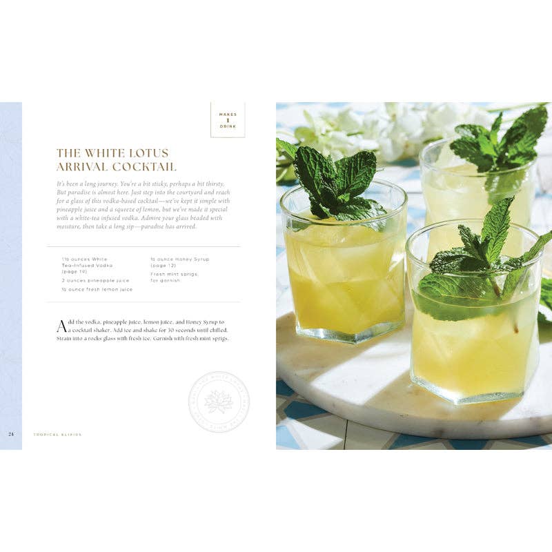 Book - The White Lotus Official Cocktail Collection