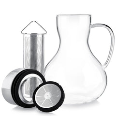 Teapot & Kettle -  All in One Beverage Maker Glass (51 oz)