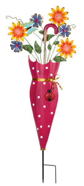 Decor - Spring Time Blooms Umbrella Plant Stakes