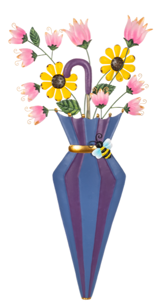 Decor - Spring Time Blooms Umbrella Plant Stakes