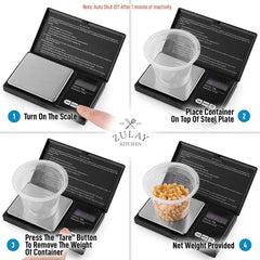 Digital Scale - Grams and Ounces (0.01g/100g)