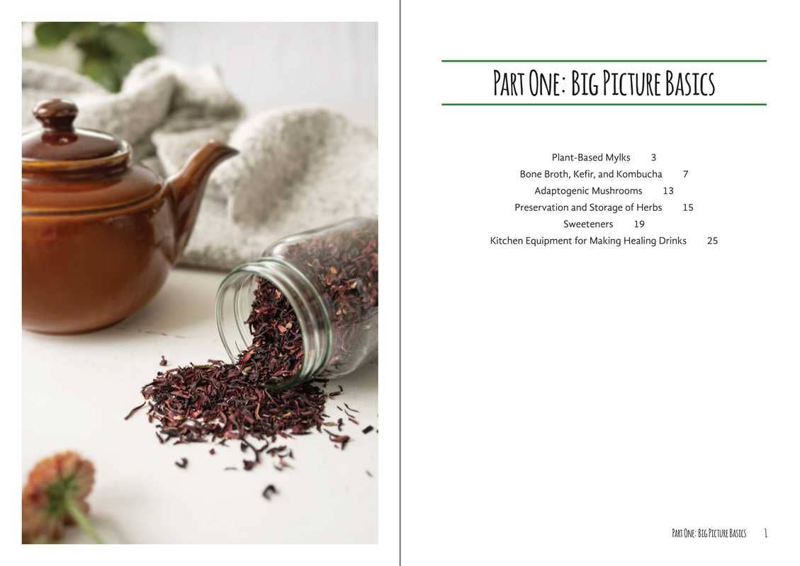 Book - Good Living Guide to Healing Drinks by Jennifer Browne