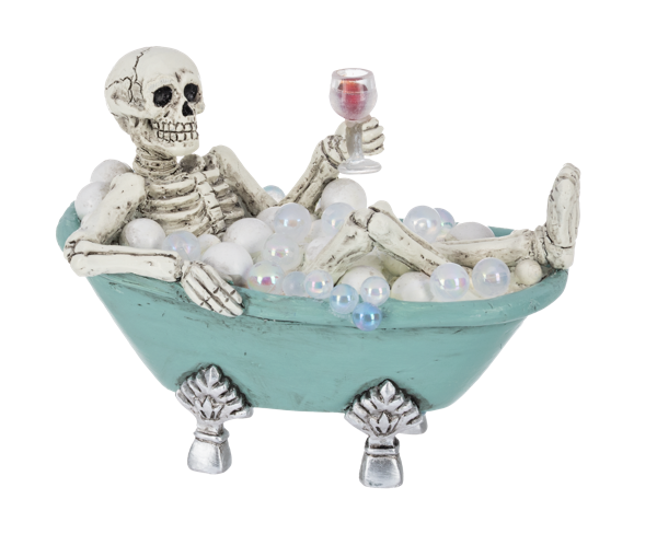 Decor - Lazy Bones Skeleton Figurines