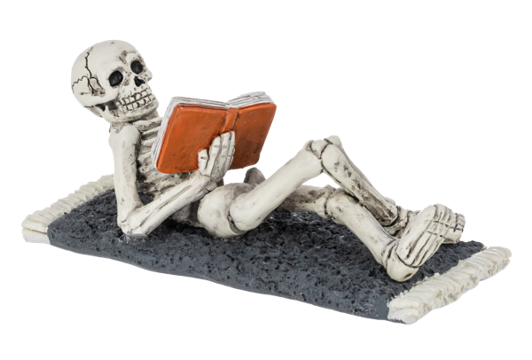 Decor - Lazy Bones Skeleton Figurines