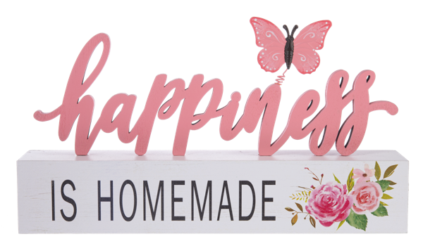 ShelfSitter - Happiness is Homemade Butterfly