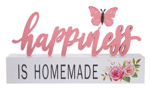 ShelfSitter - Happiness is Homemade Butterfly