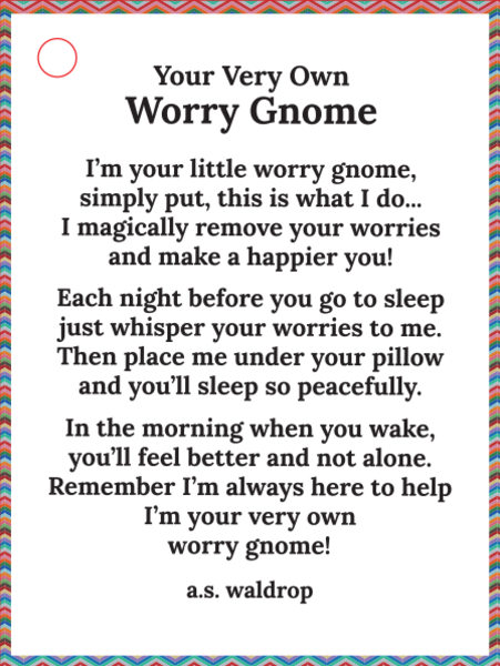 Charm - Worry Gnome