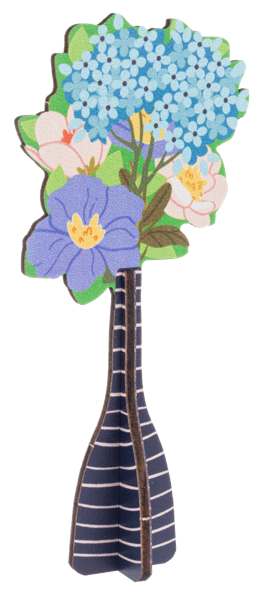 Greeting Card - 3D Postal Puzzle