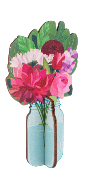 Greeting Card - 3D Postal Puzzle