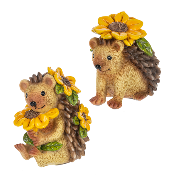 Shelf Sitter - Sunflower Hedgehog