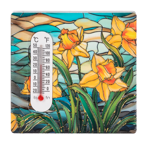 Magnet - Mosaic Garden Thermometer
