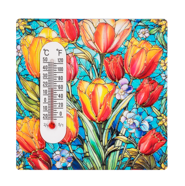Magnet - Mosaic Garden Thermometer
