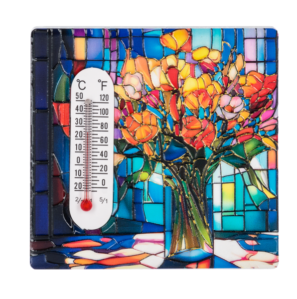 Magnet - Mosaic Garden Thermometer