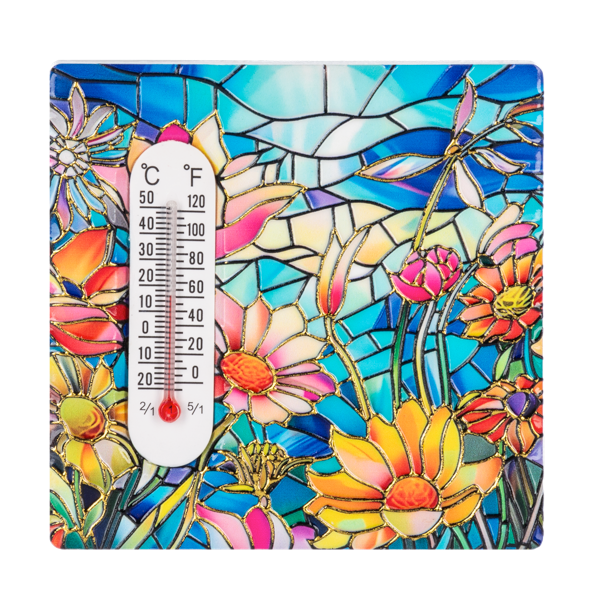 Magnet - Mosaic Garden Thermometer