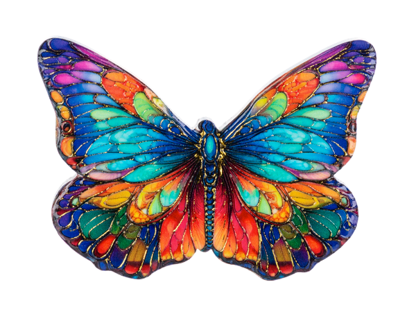 Magnet - Vibrant Butterfly