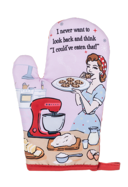 Kitchen Talk Oven Mitt & Pot Holder