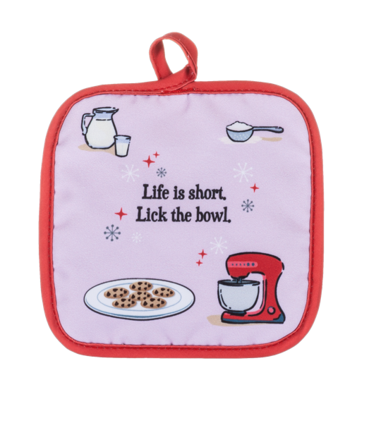 Kitchen Talk Oven Mitt & Pot Holder