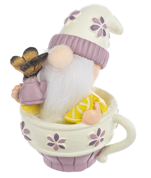 Shelf Sitter - Tea Cup Gnome