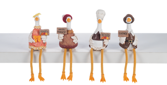 Shelf Sitters - Harvest Goose