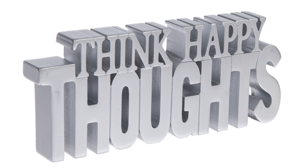 Shelf Sitter - Happy Thoughts