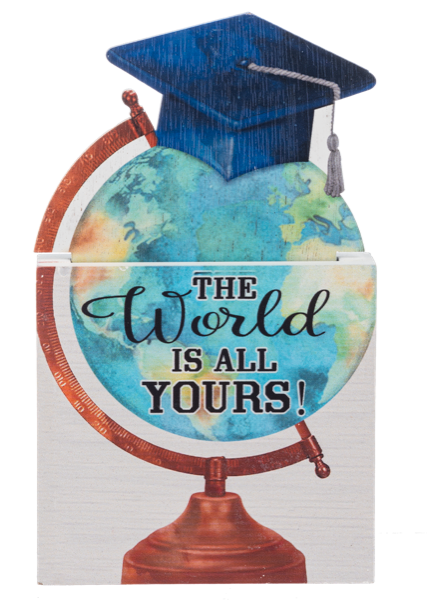 Graduation Gift Card Plaque – Hidden Message Grad Gift Holder