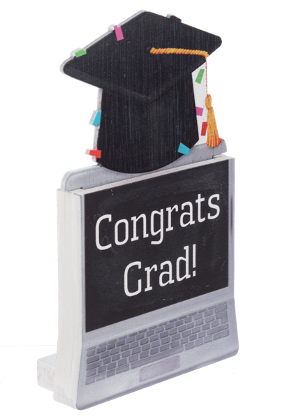 Graduation Gift Card Plaque – Hidden Message Grad Gift Holder