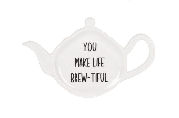 Tea Bag Holder and Spoon Set