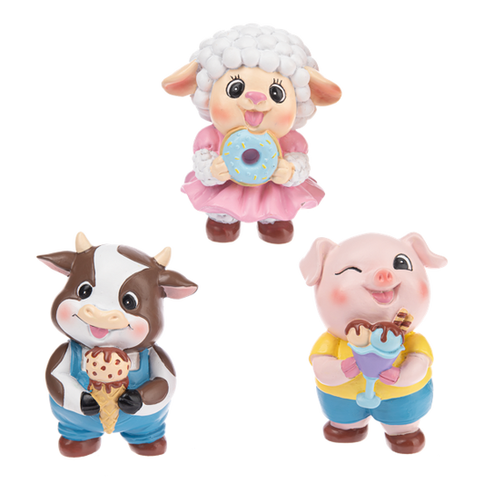 Shelf Sitter - Sweet Treat Animal Figurines