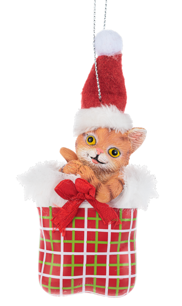 Ornament - Comfy & Cozy Festive Cats & Dogs