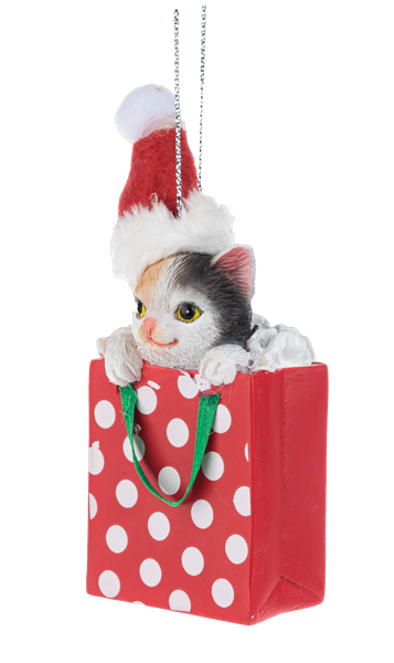 Ornament - Comfy & Cozy Festive Cats & Dogs