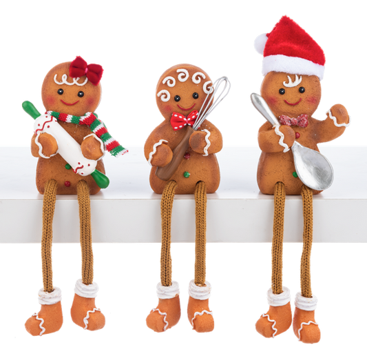 Shelf Sitter - Gingerbread Bakers