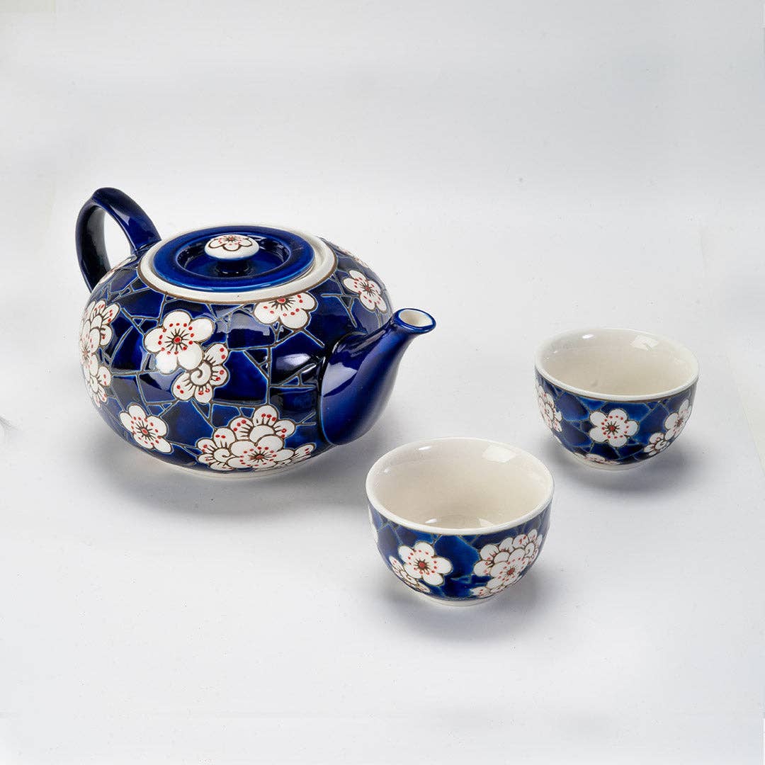 Tea Set - Ume Plume Blue 26 floz