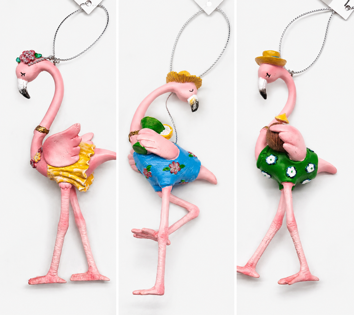 Ornament - Fancy Flamingo