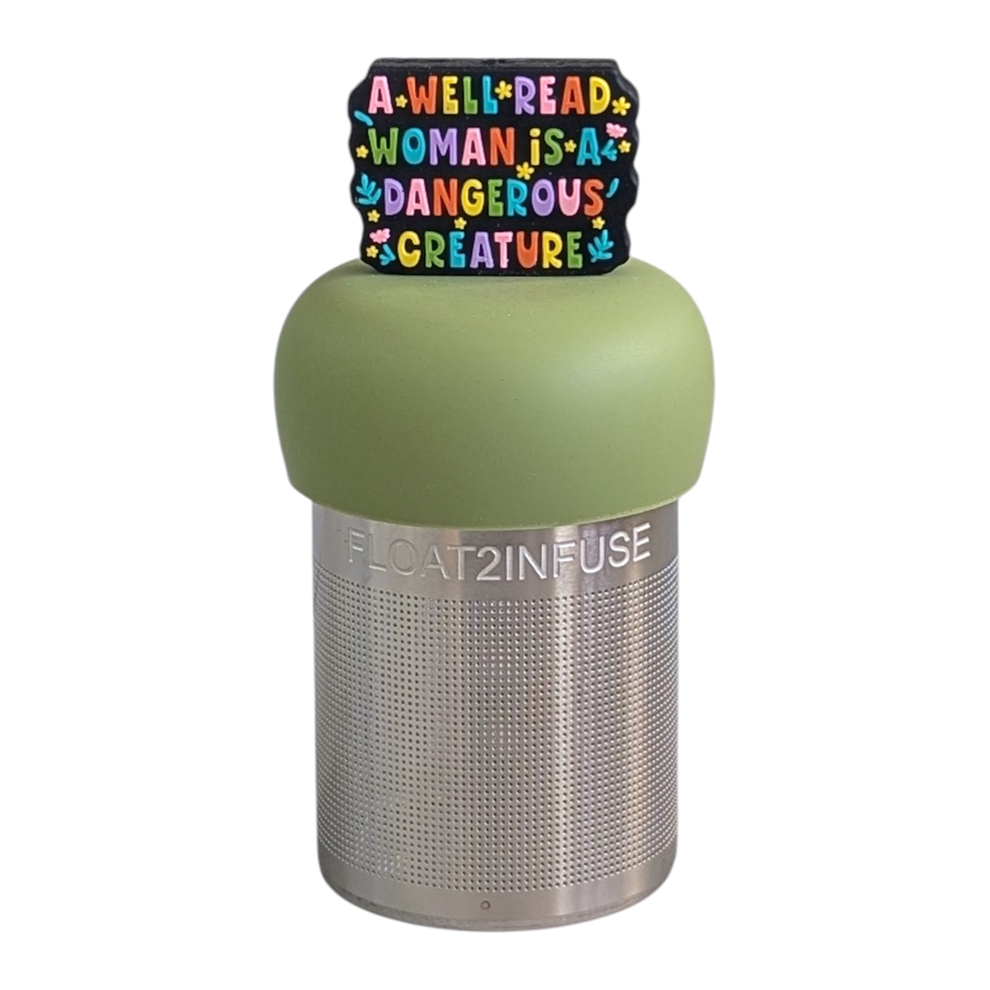 Tea Infuser - Floating Well Read Woman