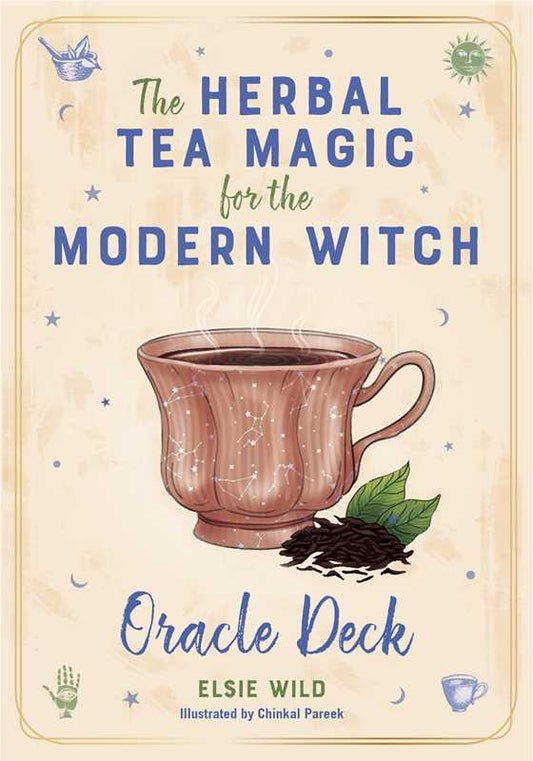 Book - Herbal Tea Magic for the Modern Witch Oracle Deck by Elsie Wild