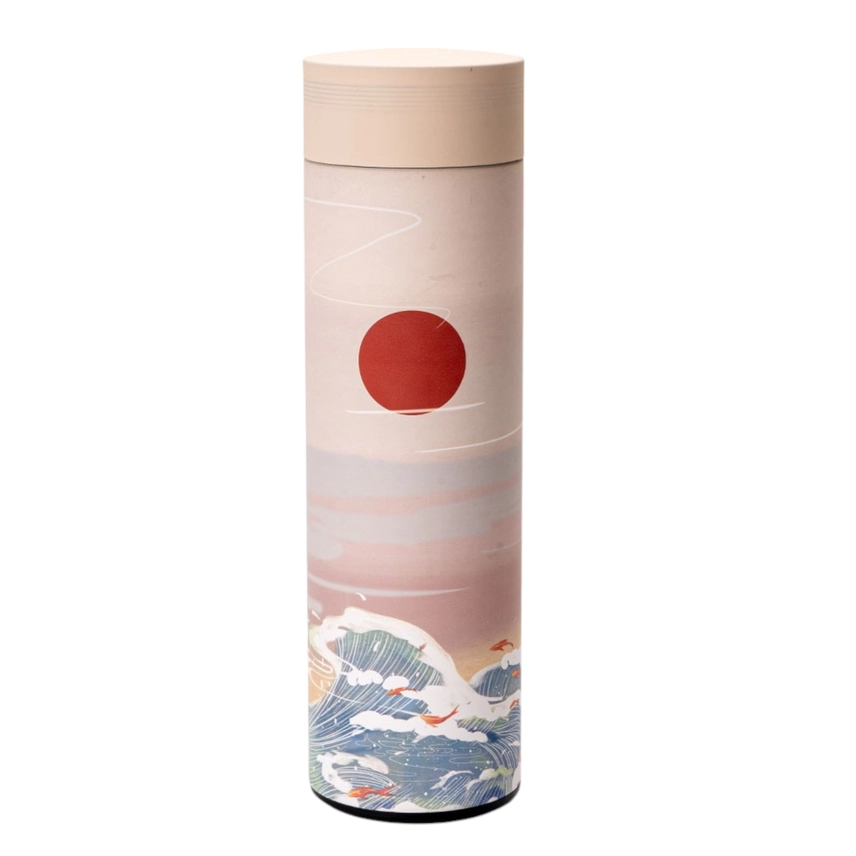 Travel Thermos -  Vacuum Insulated  17oz